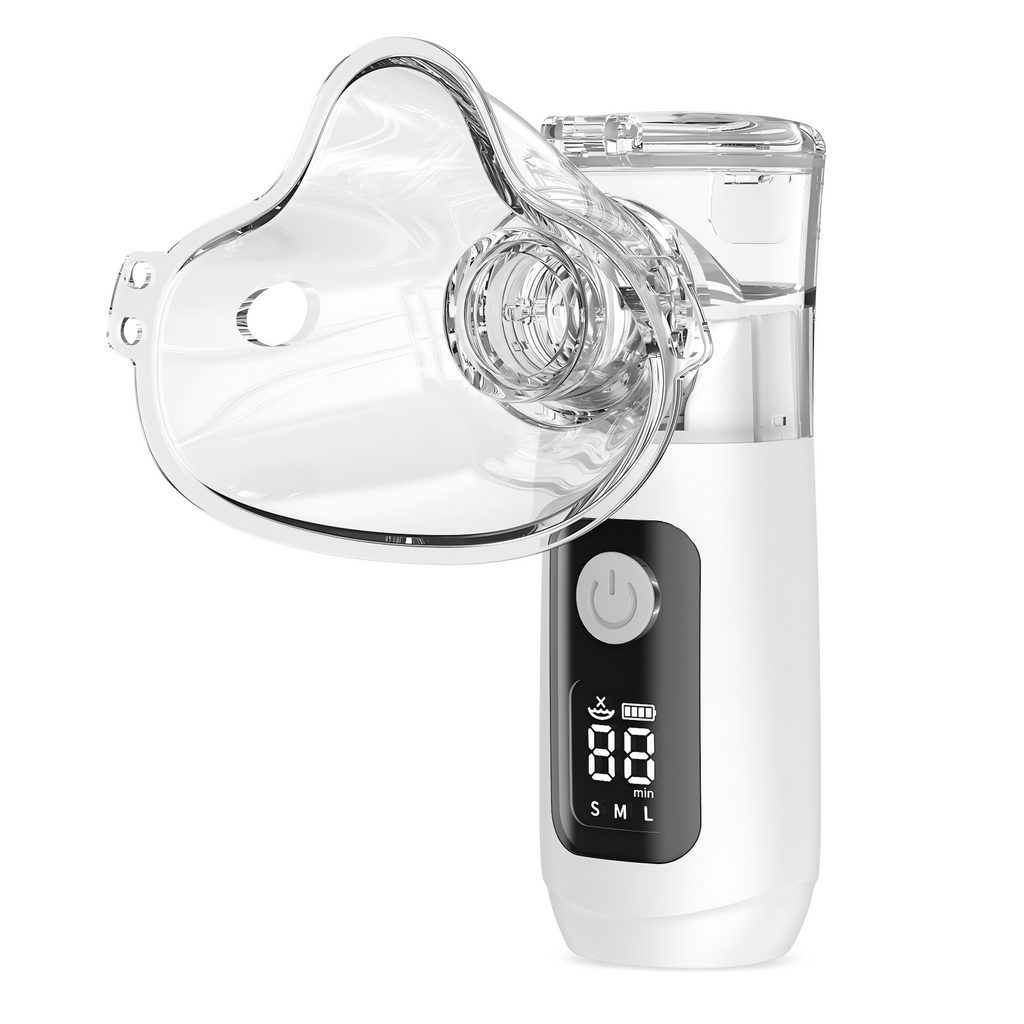 THE SWIRLER NEBULIZER, Portable Nebulizer for Adults and Kids, Ultra-quiet Handheld Nebulizer with Self-Cleaning, Rechargeable Nebulizer with three adjustable mist levels for Travel