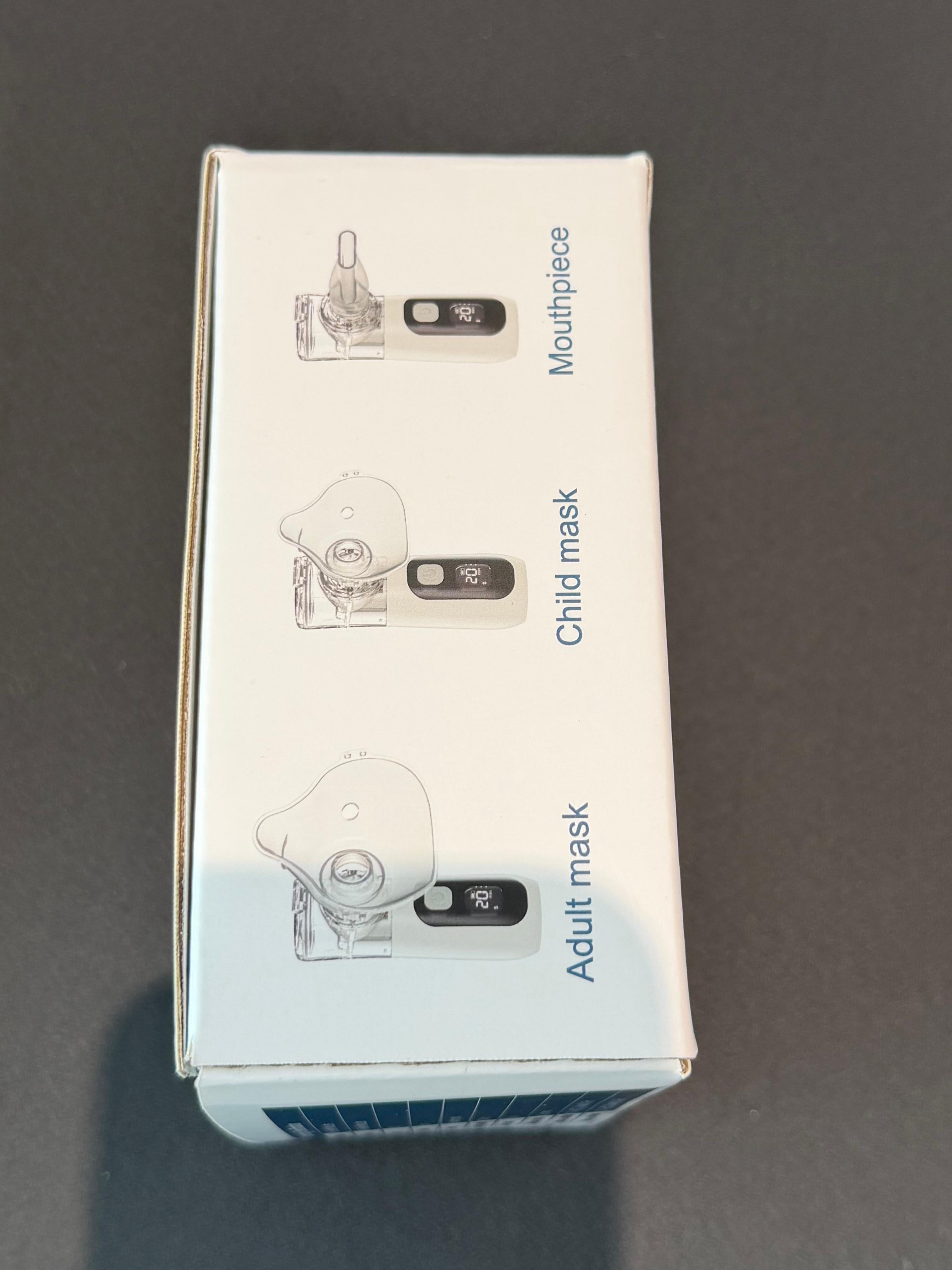 THE SWIRLER NEBULIZER, Smart Digital Display Portable Nebulizer for Adults and Kids, Portable Nebulizer Machine for Breathing with Mouthpiece and Mask, Handheld Nebulizer for Travel and Home Use