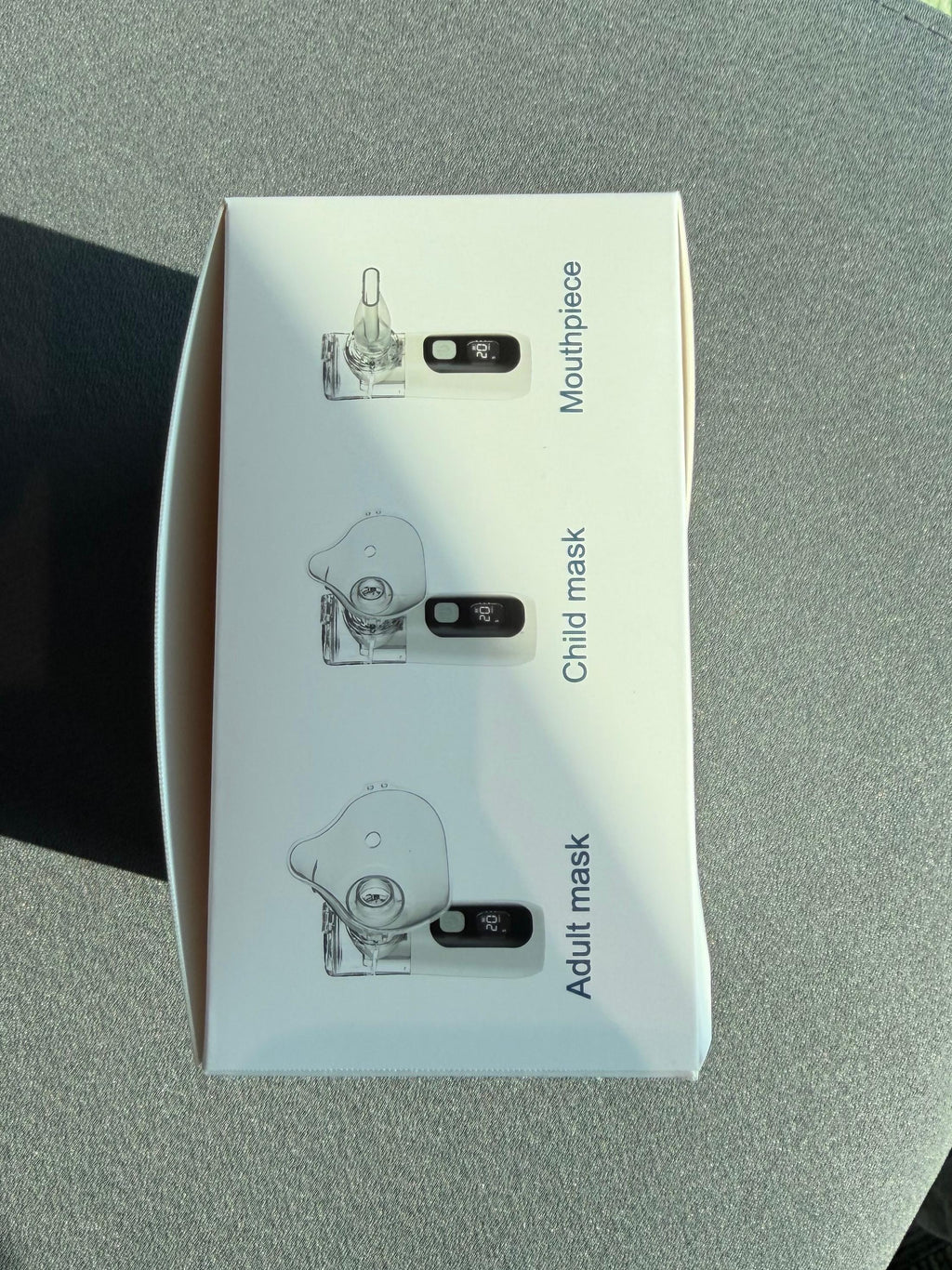 THE SWIRLER NEBULIZER, Smart Digital Display Portable Nebulizer for Adults and Kids, Portable Nebulizer Machine for Breathing with Mouthpiece and Mask, Handheld Nebulizer for Travel and Home Use