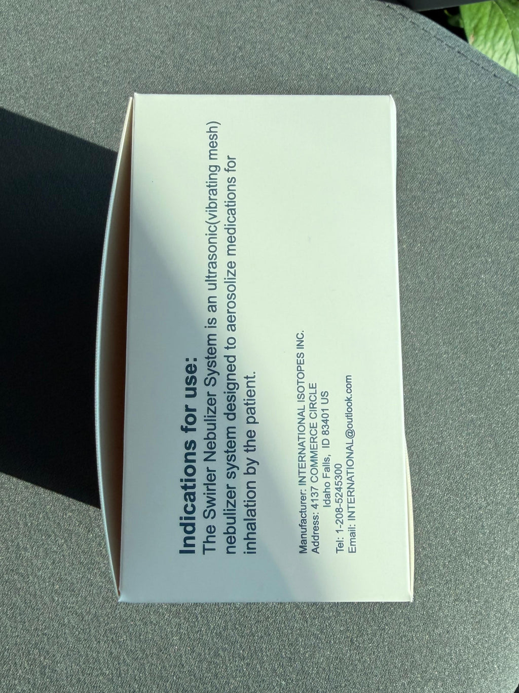 THE SWIRLER NEBULIZER, Smart Digital Display Portable Nebulizer for Adults and Kids, Portable Nebulizer Machine for Breathing with Mouthpiece and Mask, Handheld Nebulizer for Travel and Home Use