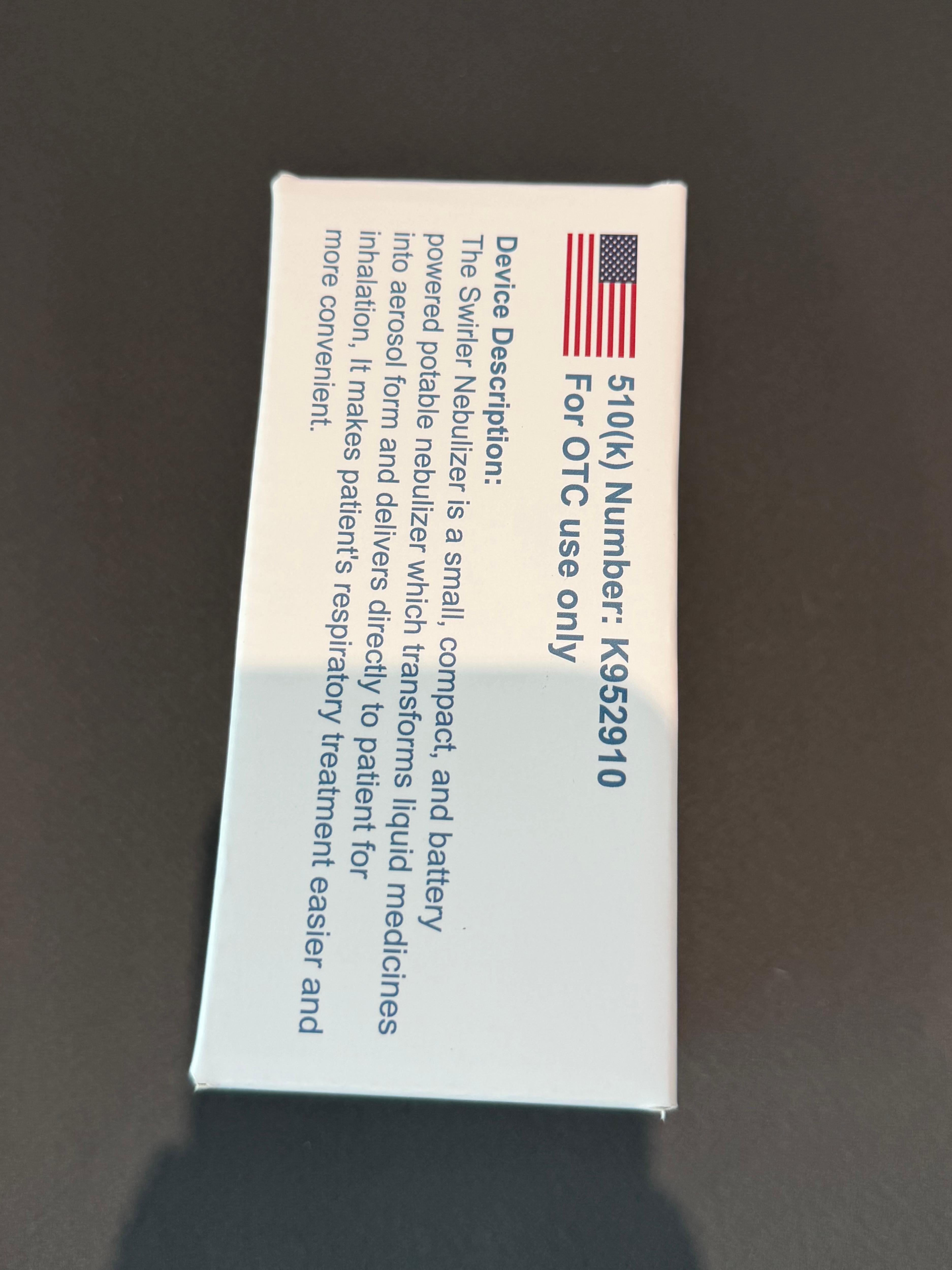 THE SWIRLER NEBULIZER, Smart Digital Display Portable Nebulizer for Adults and Kids, Portable Nebulizer Machine for Breathing with Mouthpiece and Mask, Handheld Nebulizer for Travel and Home Use